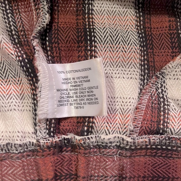 🎉Host Pick!🎉 DECREE plaid cropped jacket. Size large. 🧥 - Picture 5 of 6